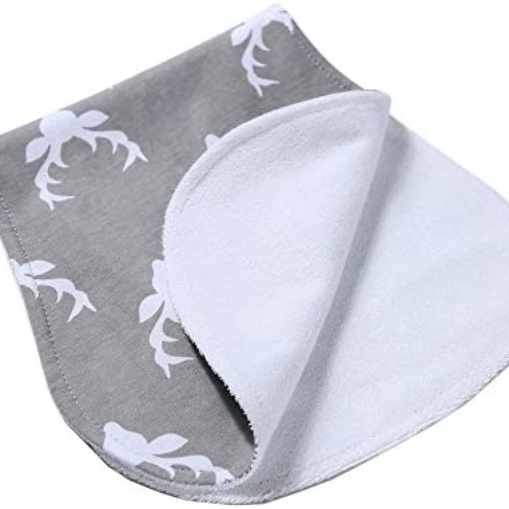Arnzion Baby Burp Cloths 4 pack assorted colors